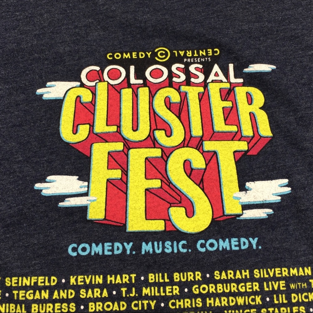 ➡️Comedy Central Colossal Clusterfest Tee Size XLARGE